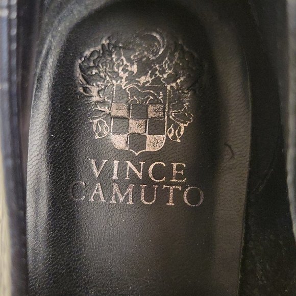 Vince Camuto Jorgetta Ankle Bootie Black Leather Size 9.5 - Picture 15 of 16